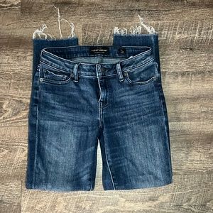Lucky Brand Lolita Skinny Raw Hem Ankle Skinny Jeans